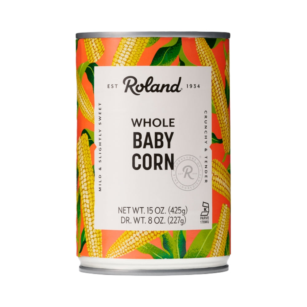 CORN BABY WHOLE 15 OZ ROLAND