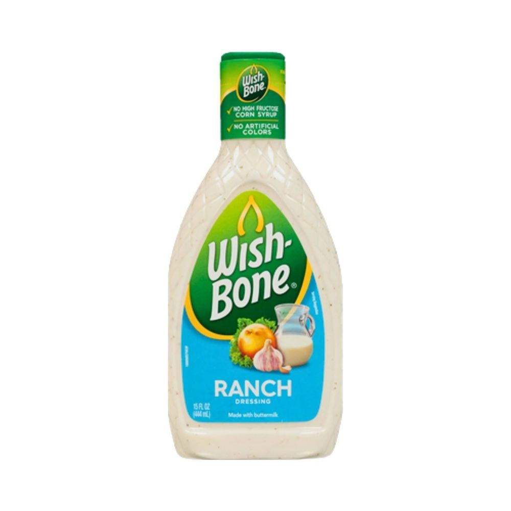 ADEREZO PARA ENSALADA RANCH 8 OZ WISH-BONE
