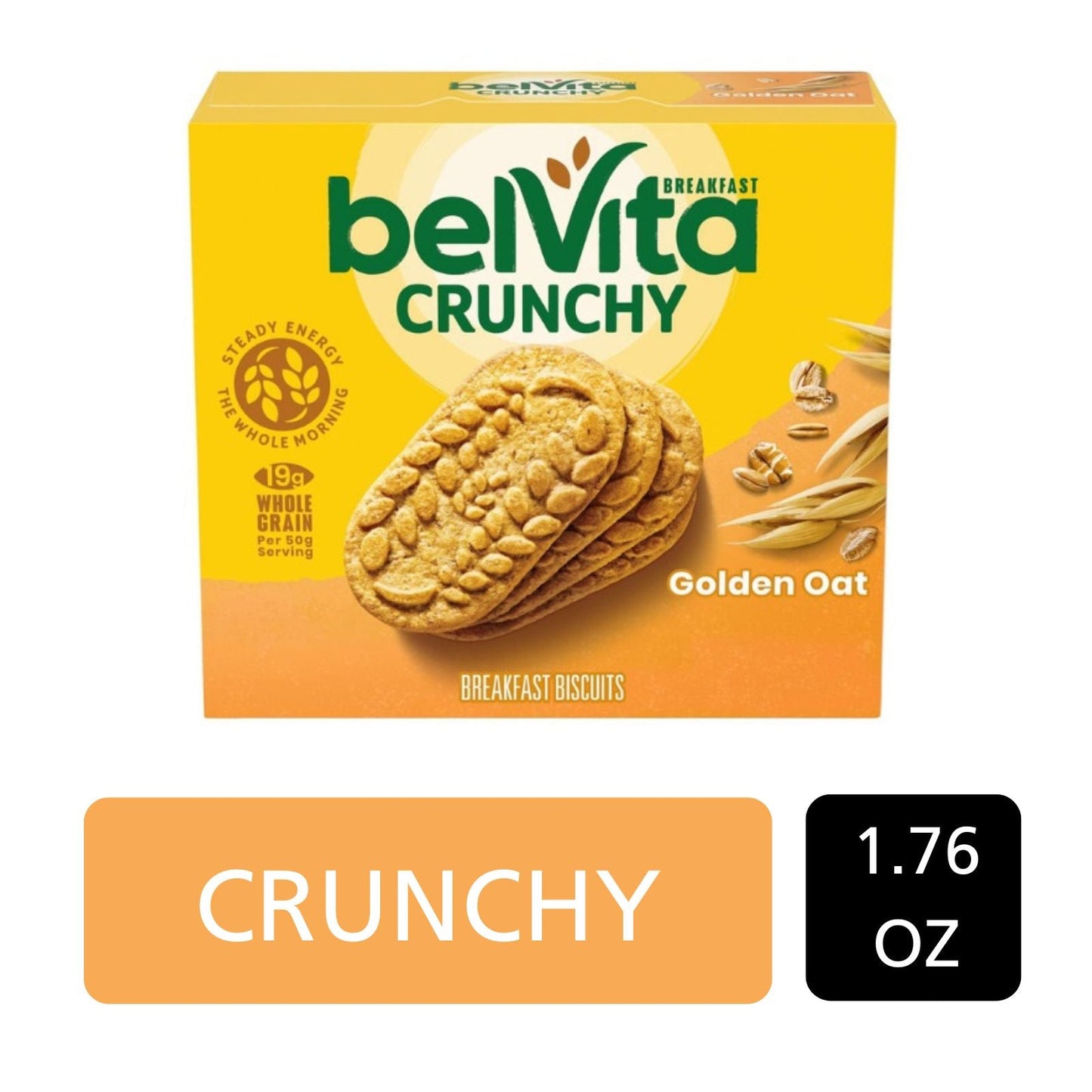 BELVITA GOLDEN OAT BISCUITS CRUNCHY 1.76 OZ NABISCO