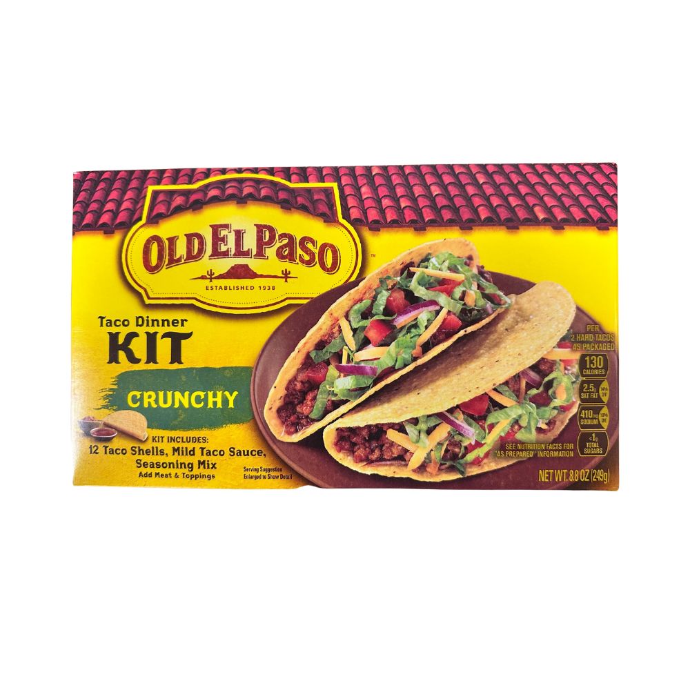 TACO DINNER KIT CRUNCHY 249 GR OLD EL PASO