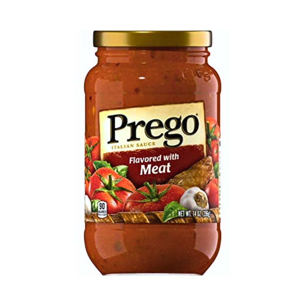 SALSA SPAGHUETTI SC MEAT 14 OZ PREGO