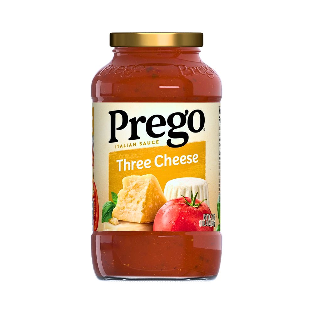 SALSA PREGO TREE CHEESE 24 OZ PREGO