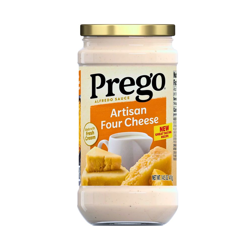 SALSA BLANCA 4CHEESE 14.5 OZ PREGO