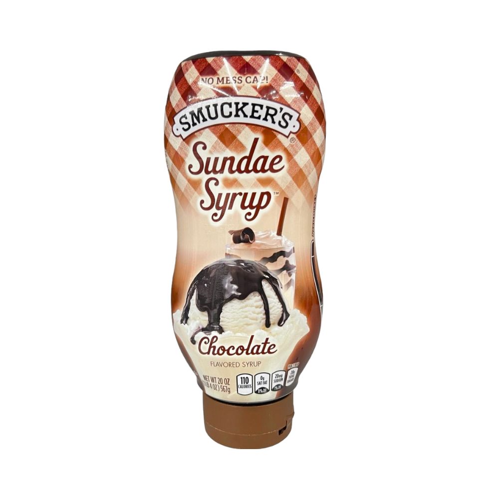 SUNDAE SYRUP CHOCOLATE 20 OZ SMUCKER'S