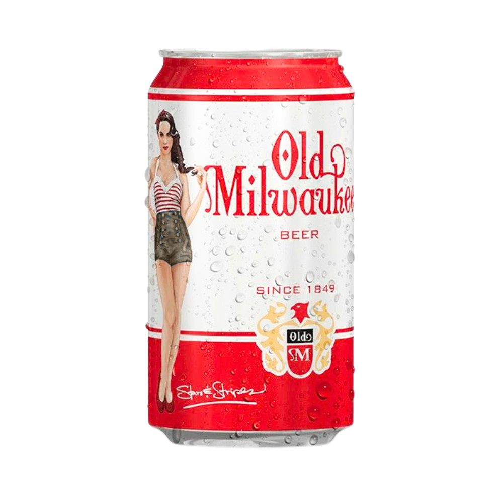 CERVEZA OLD MILWAUKEE DE LATA 12 OZ OLD MILWAUKEE