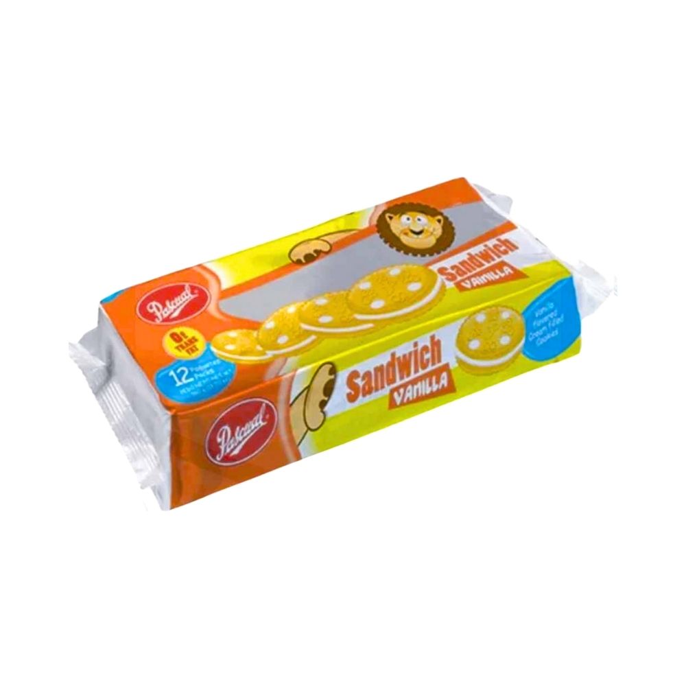 GALLETA SANDWICH VAINILLA FAMILIAR 127 GR PASCUAL