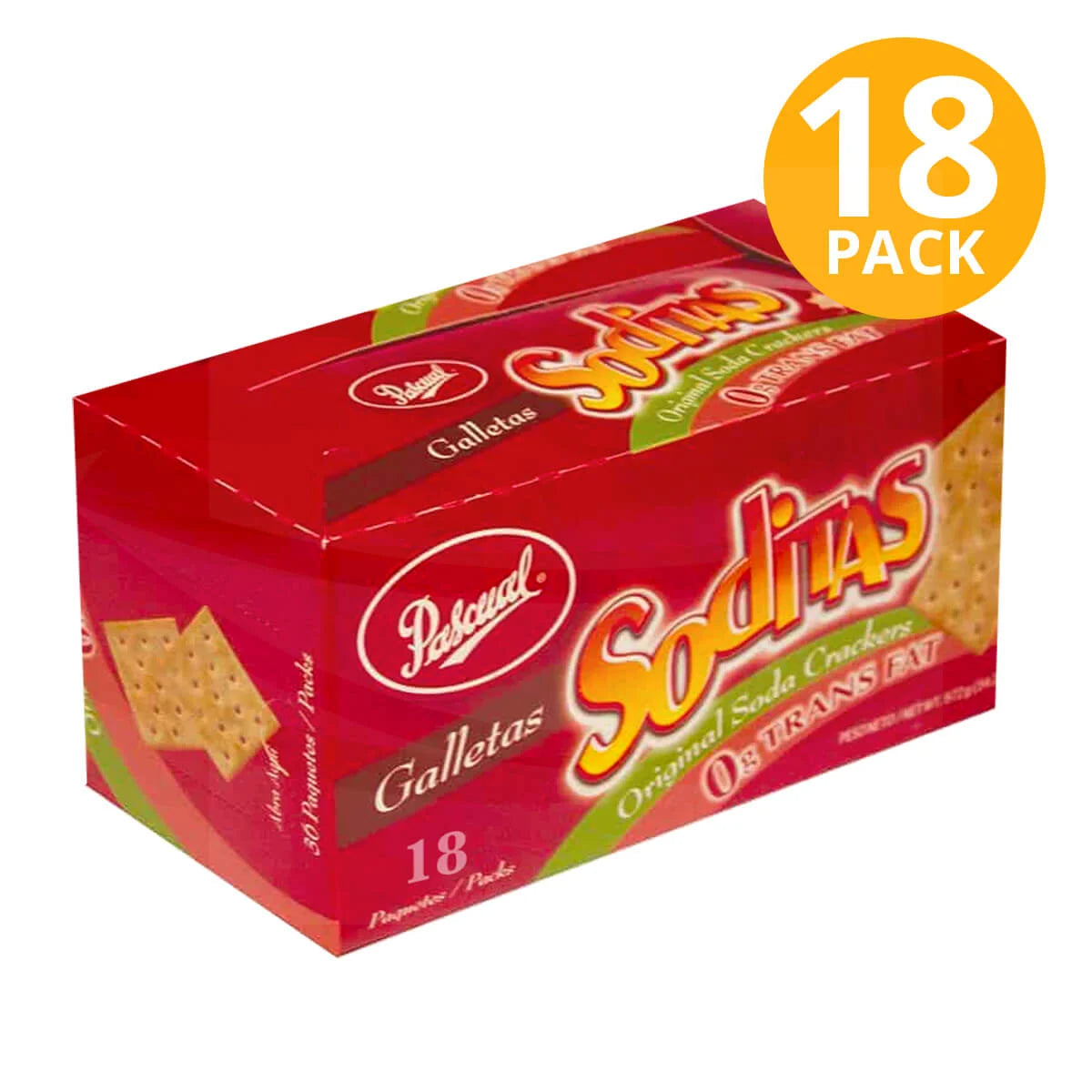 GALLETA SODA 486 GR PASCUAL