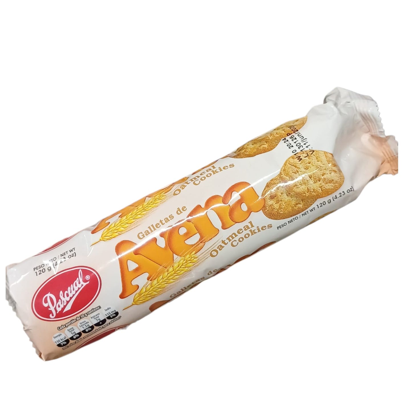 GALLETA AVENA FAMILIAR 120 GR PASCUAL