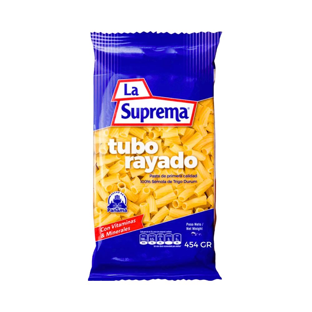 PASTA RAYADO 454GR LA SUPREMA