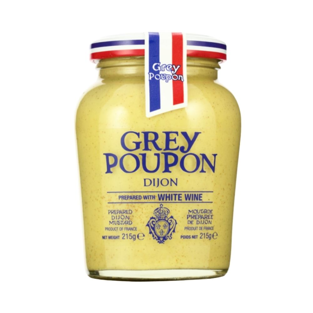 DIJON MUSTARD WHITE WINE 8 OZ GREY POUPON