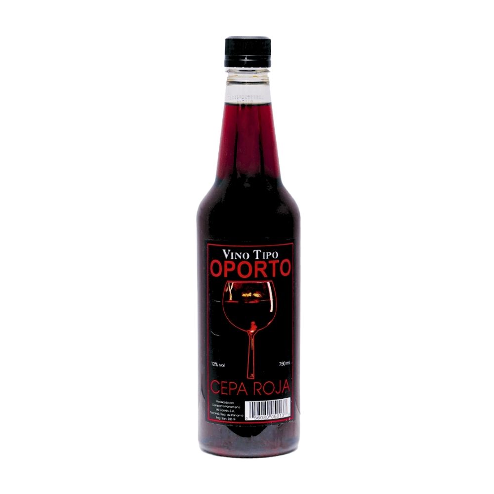 VINO TIPO OPORTO CEPA ROJA 750 ML CEPA ROJA