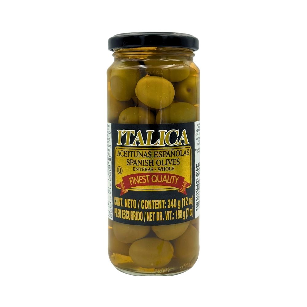 OLIVES QUEEN PLAIN 340 GR ITALICA