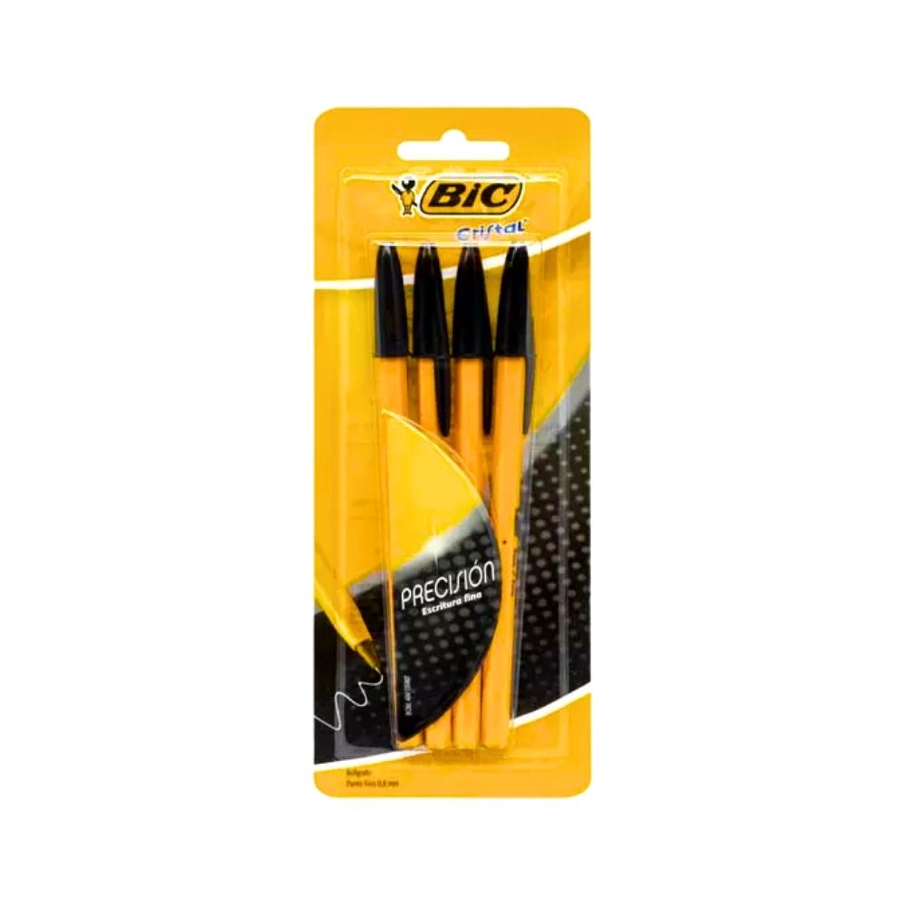 BOLIGRAFO PRECISIÓN NEGRO BIC 4UN BIC