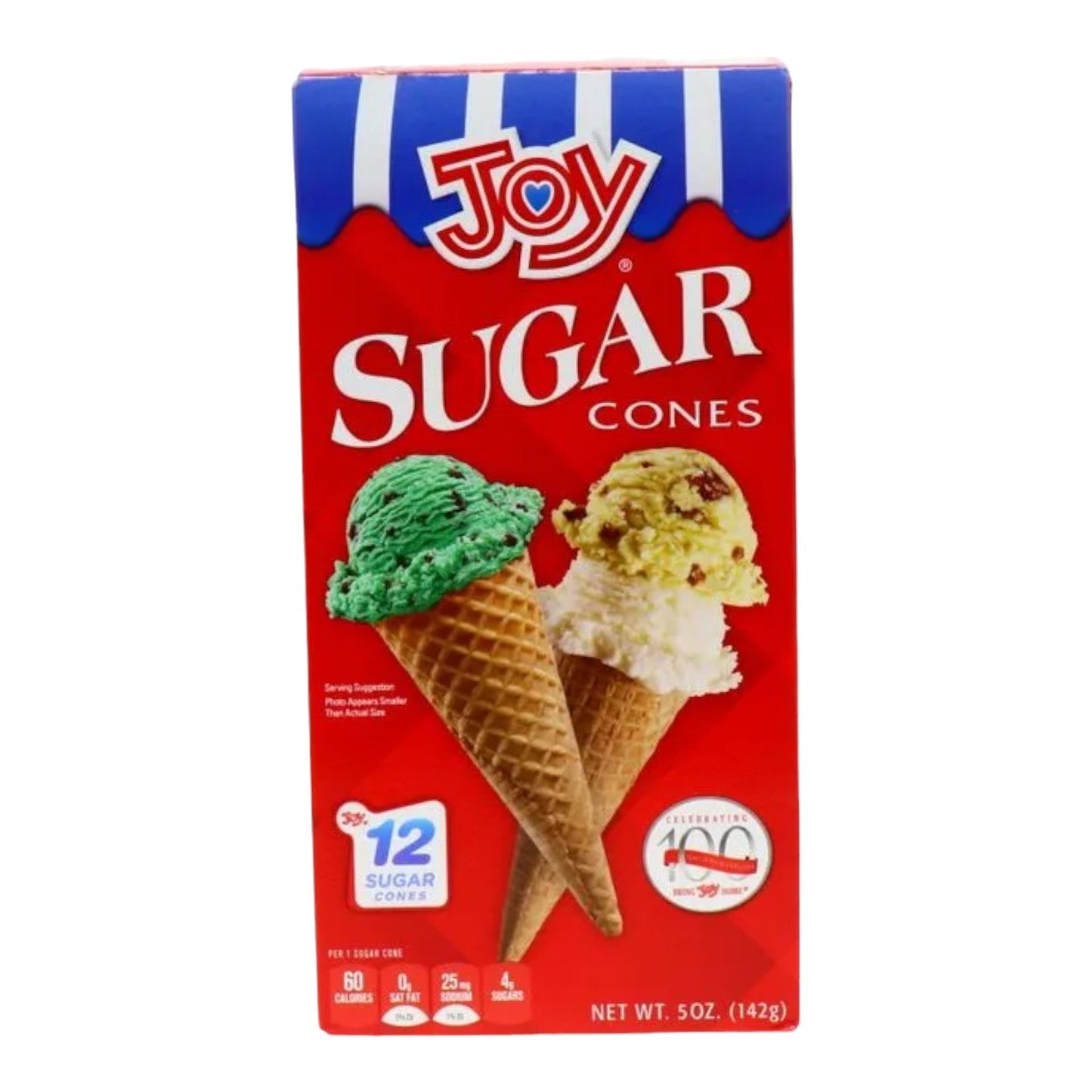 CONOS DE AZUCAR 12 UN 142GR JOY