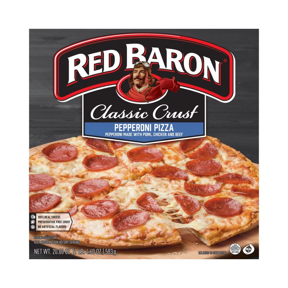 PIZZA PEPPERONI CLASSIC CRUST 20.6 OZ RED BARON