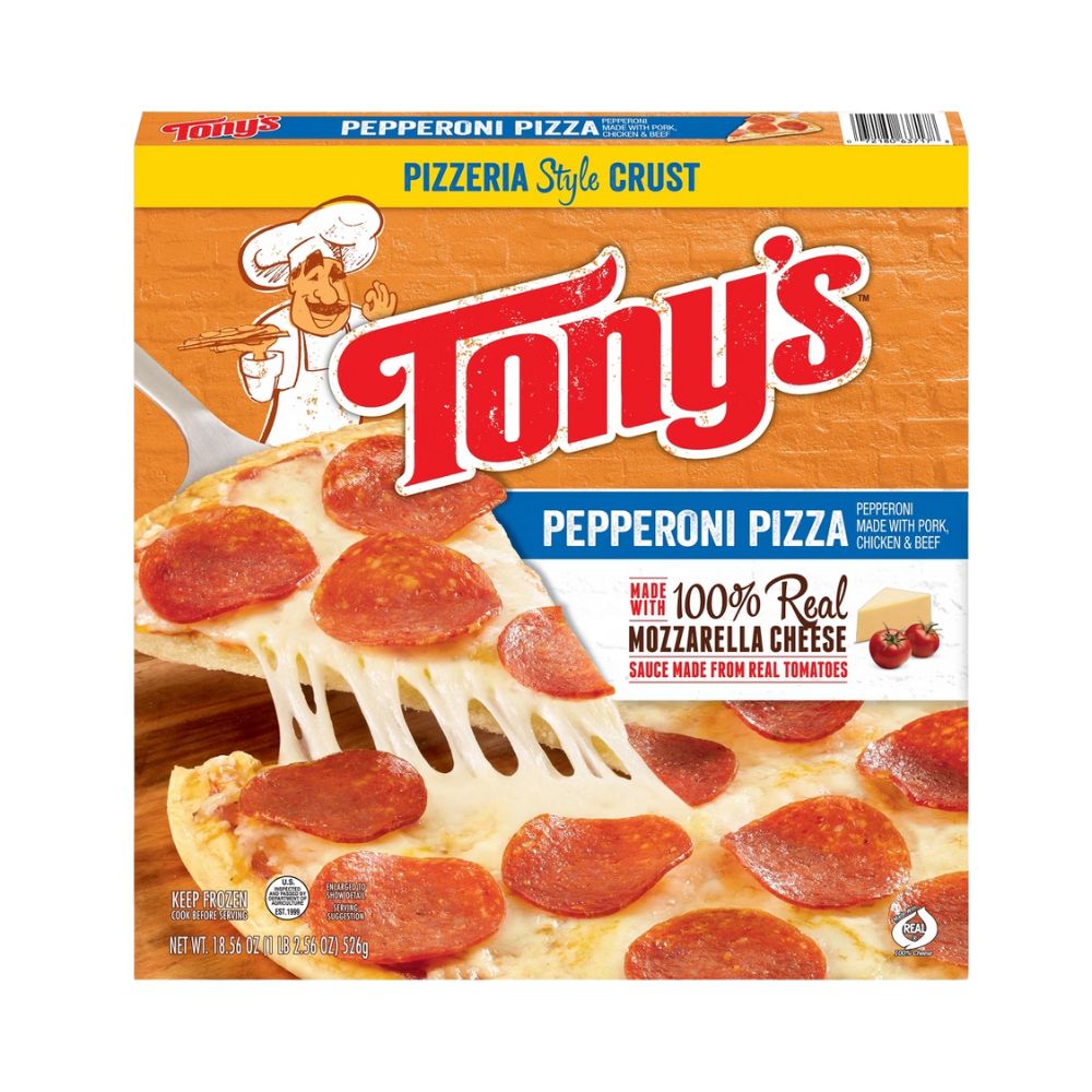 PIZZA PEPPERONI STYLE CRUST 18.56 OZ TONY'S