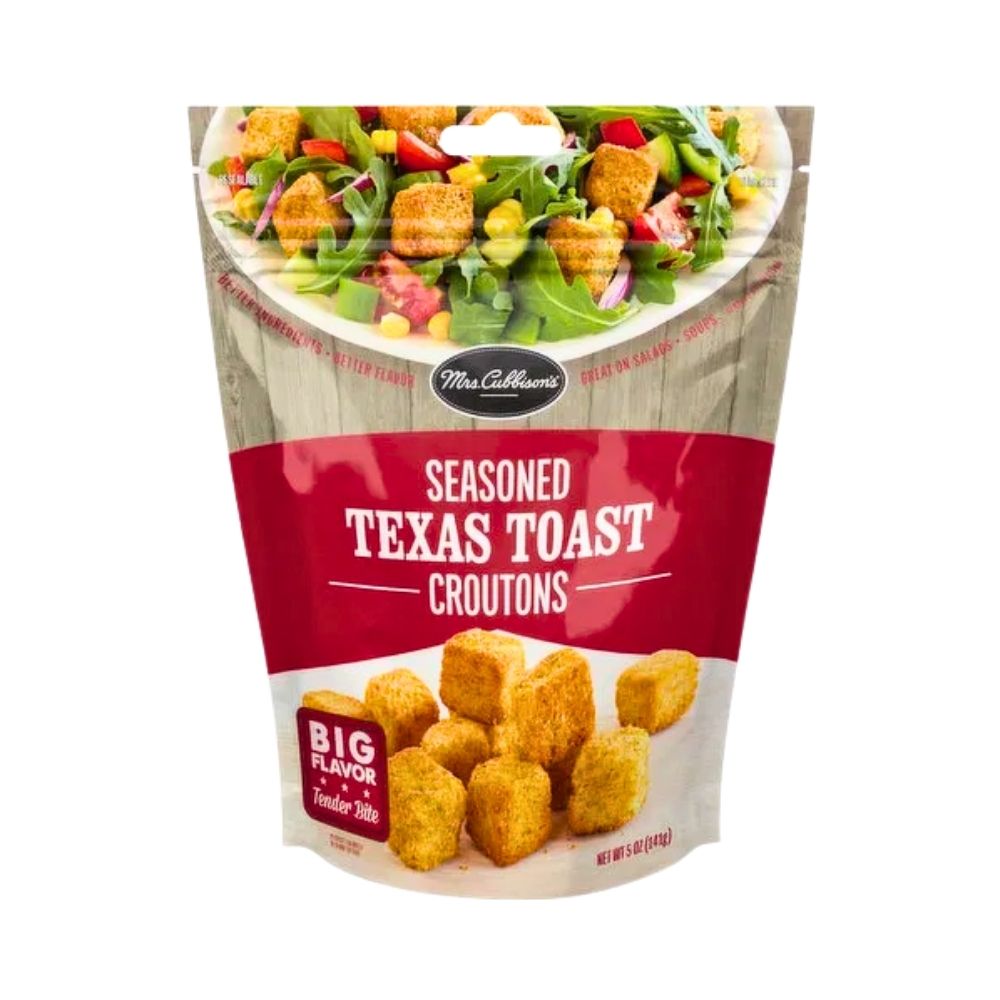 SEASONED TEXAS TOAST CROUTONS 142 GR MRS. CUBBISON'S