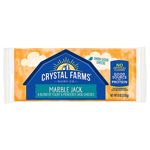 MARBLE JACK CHUNK 8 OZ CRYSTAL FARMS