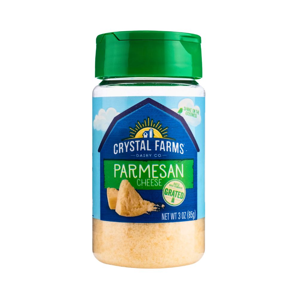 QUESO PARMESANO 3 OZ CRYSTAL FARMS