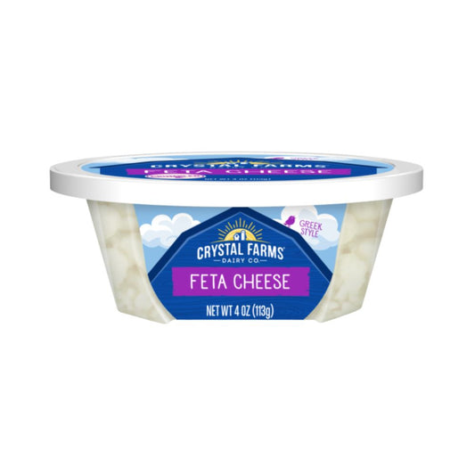 QUESO FETA CRUMBLED 113 GR CRYSTAL FARMS