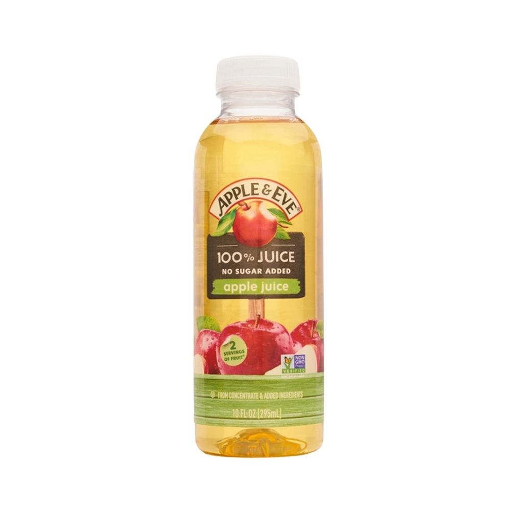 JUGO DE MANZANA 100% 10 Oz APPLE & EVE