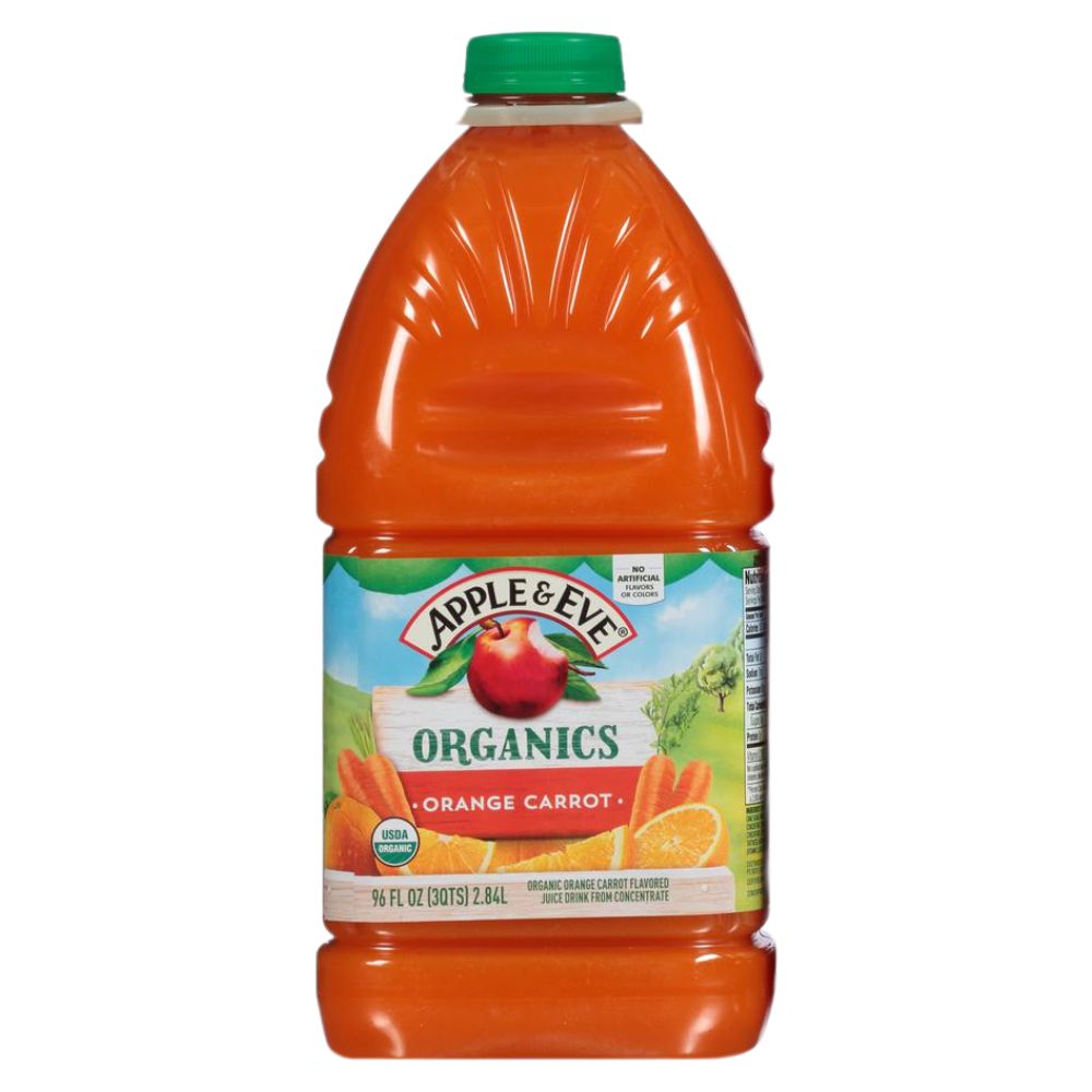 JUGO ORGANICO NARANJA/ZANAHORIA 96 OZ APPLE & EVE