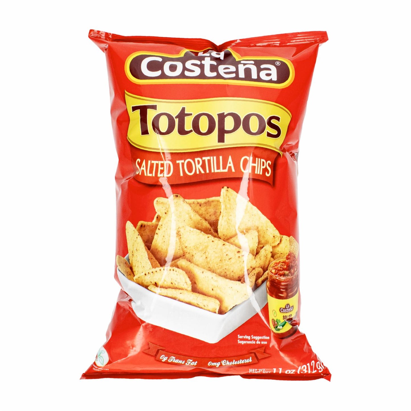 TORTILLAS DE MAIZ TOTOPOS 312 LA COSTENA