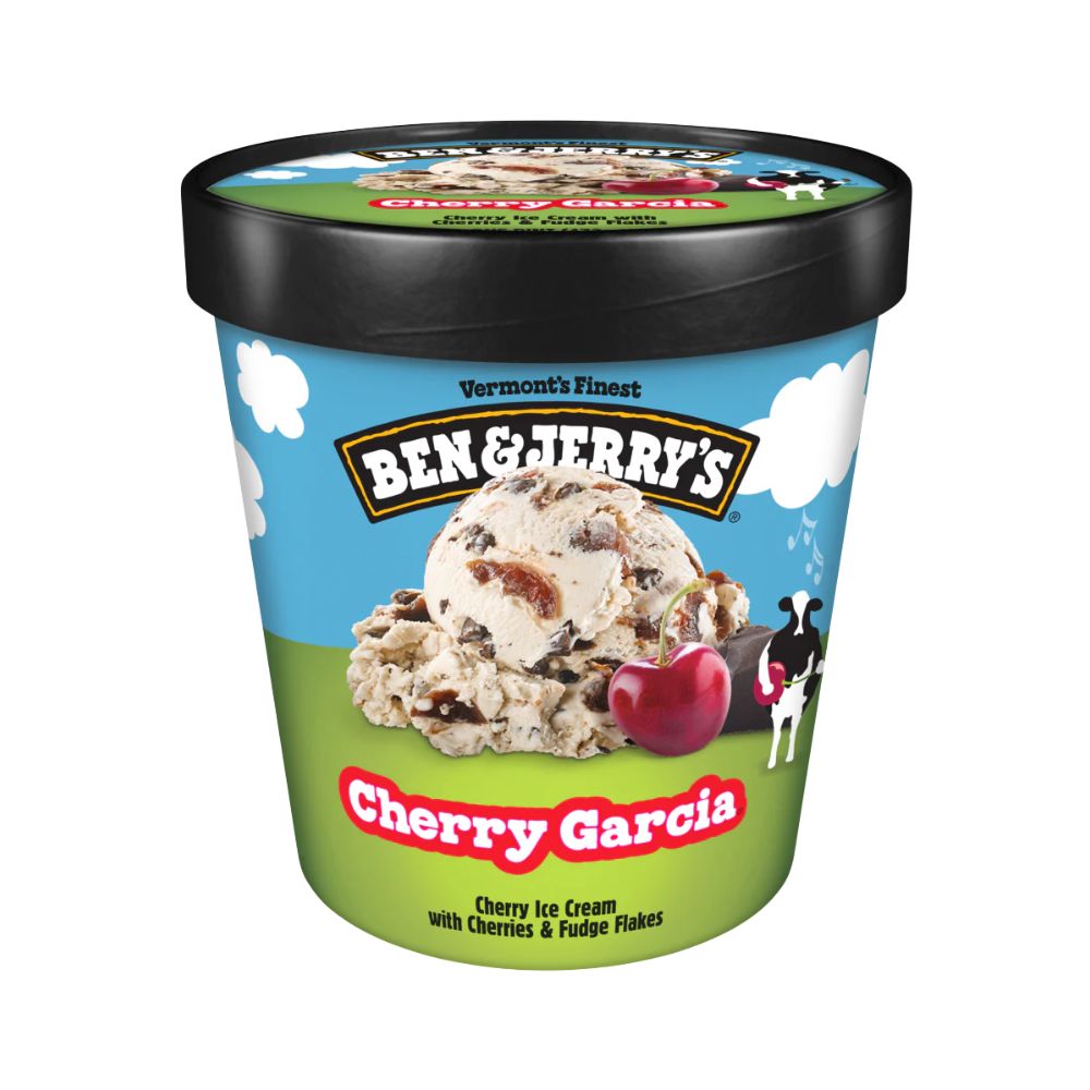 HELADO CHERRY GARCIA 16 OZ BEN & JERRYS