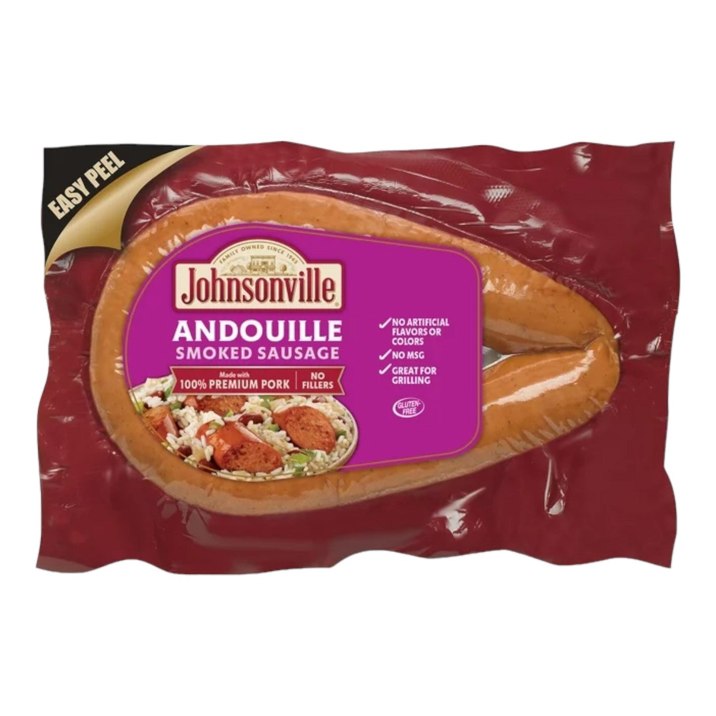 SALCHICHA ANDOULLIE 2 UN 13.5 OZ JOHNSONVILLE