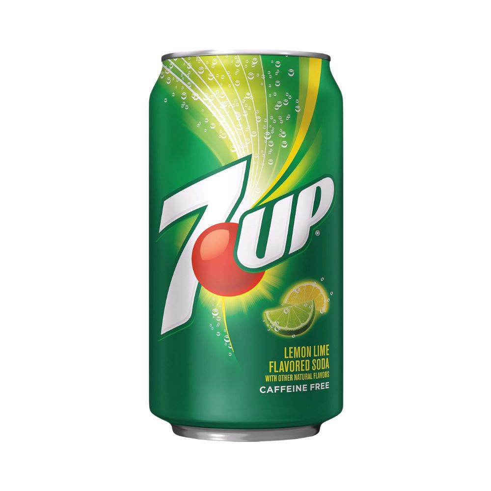 SODA LEMON LIME CAFFEINE FREE 12 OZ 7.UP