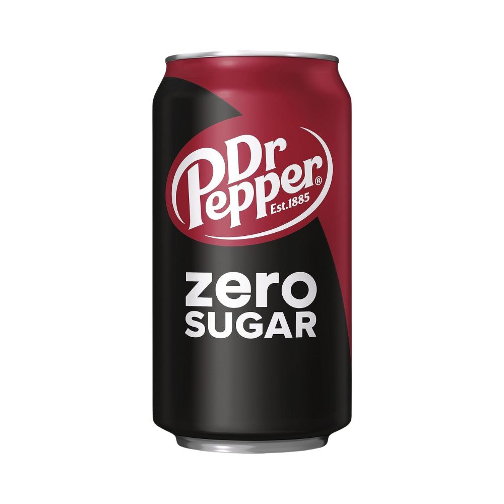 SODA ZERO SUGAR 12 OZ DR. PEPPER