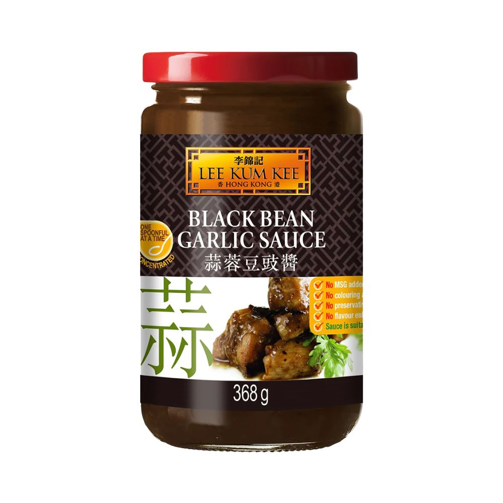 BLACK BEAN GARLIC SAUCE 368 GR LEE KUM KEE