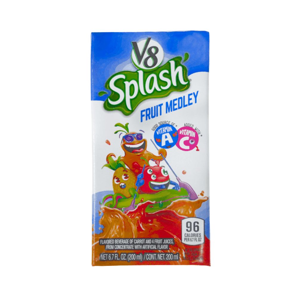V8 SPLASH FRUIT MEDLEY 200ML V8