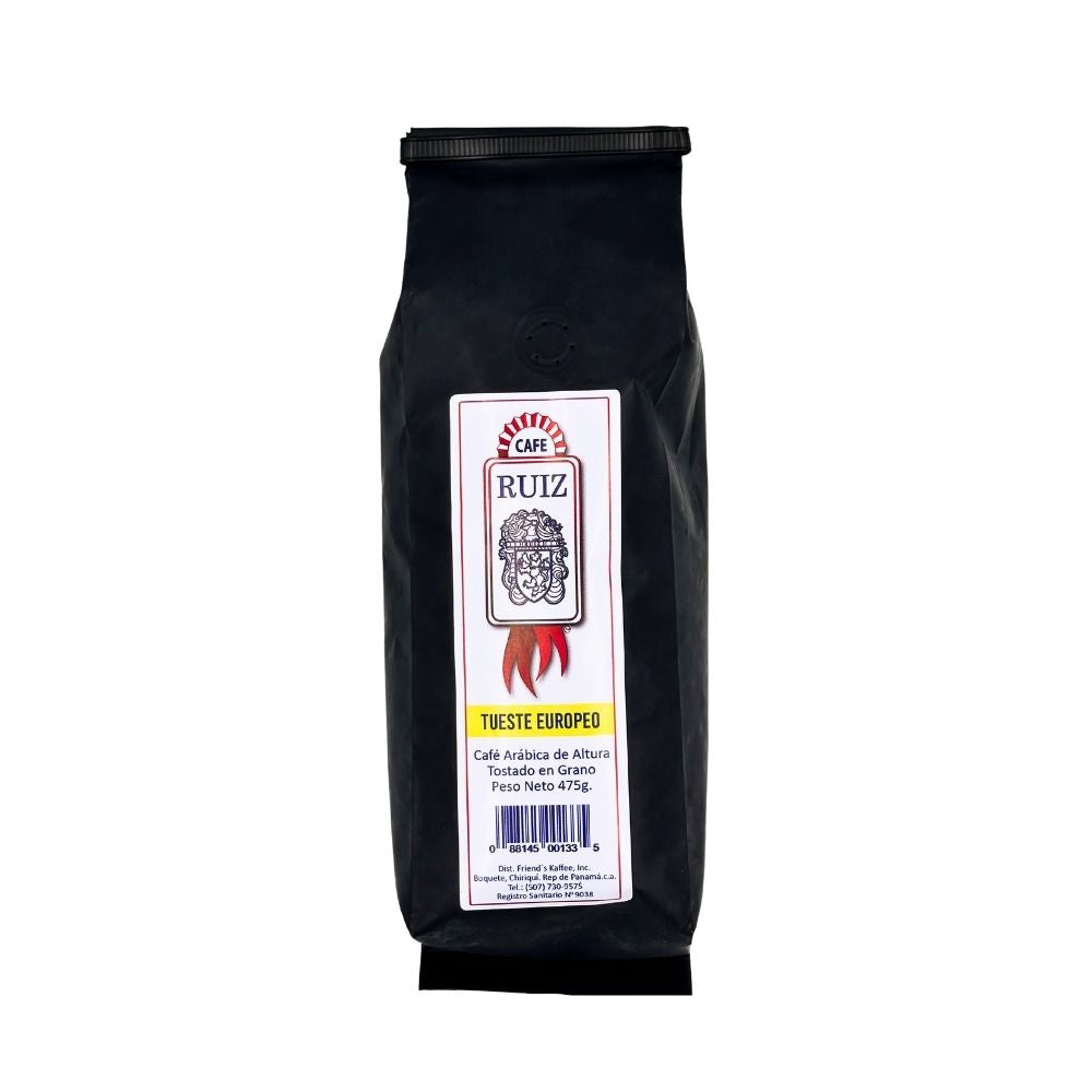 CAFE TUESTE EUROPEO 475 GR CAFE RUIZ