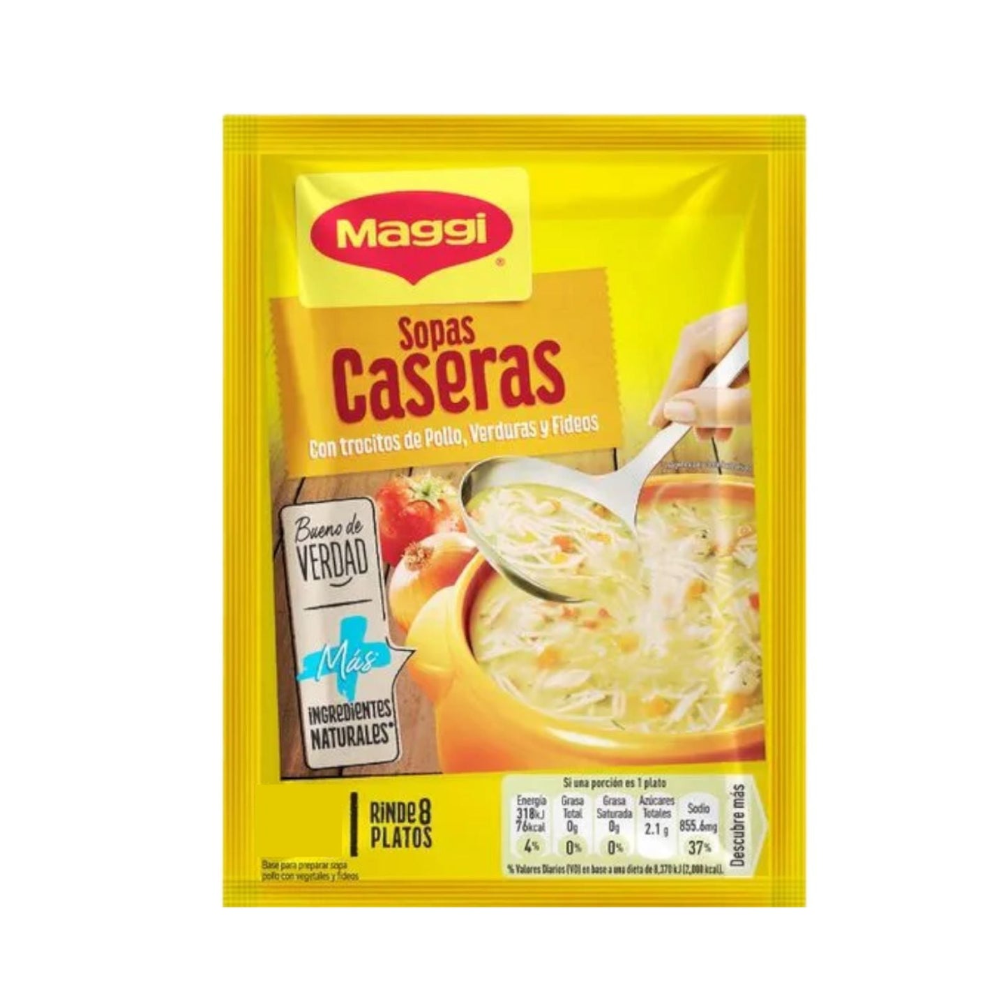 SOPA DE POLLO CASERA 170 GR MAGGI