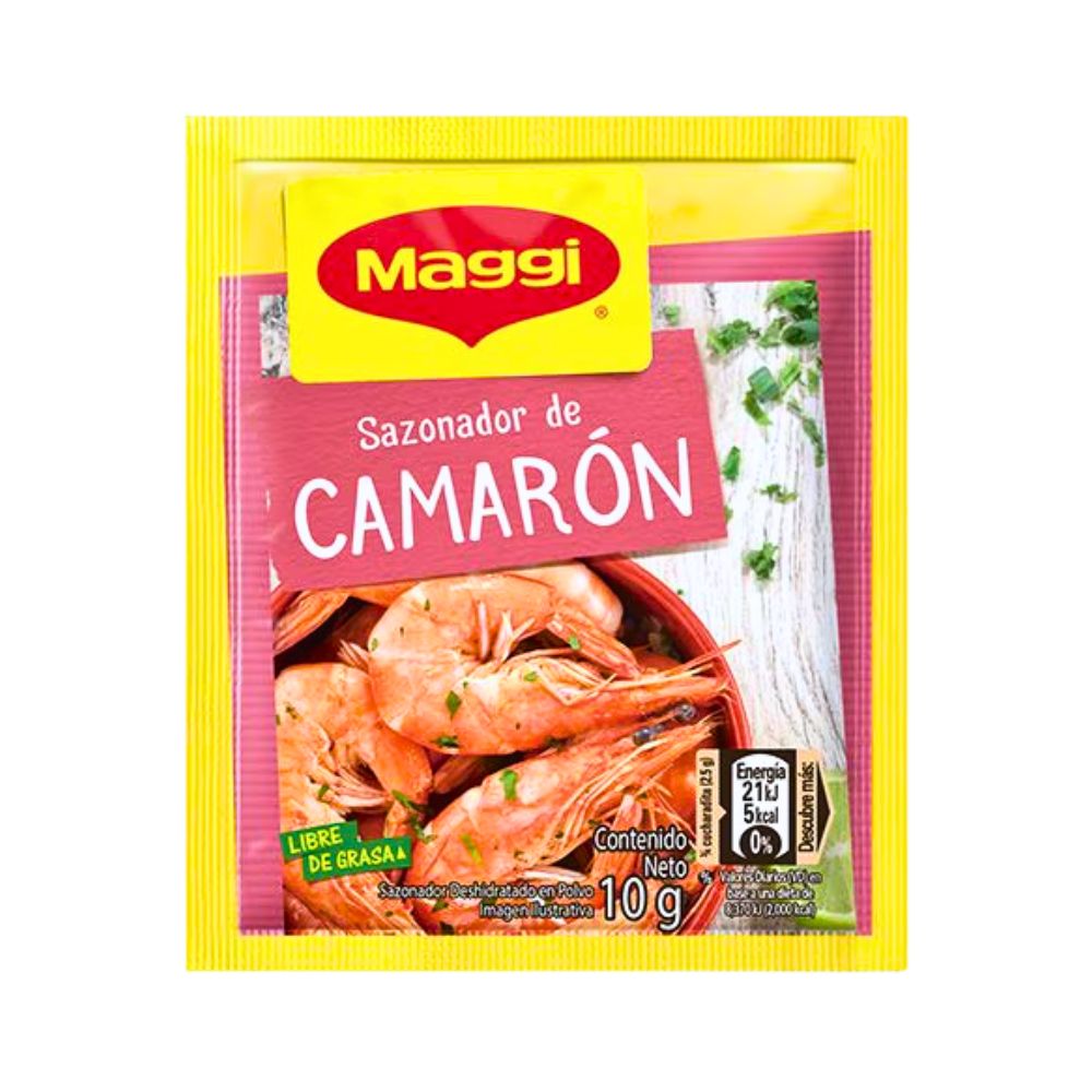 CONSOME DE CAMARON 4 UNI DE 10 GR MAGGI