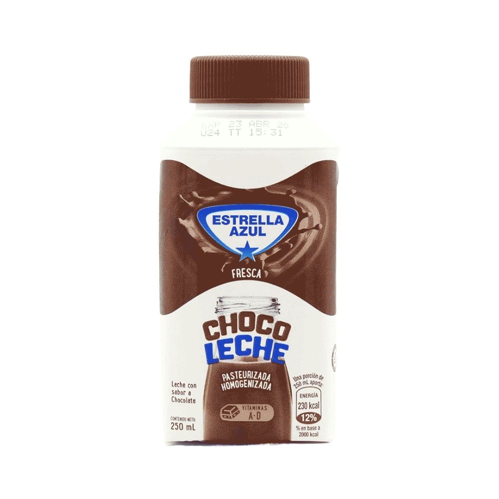 CHOCOLECHE 250 ML ESTRELLA AZUL