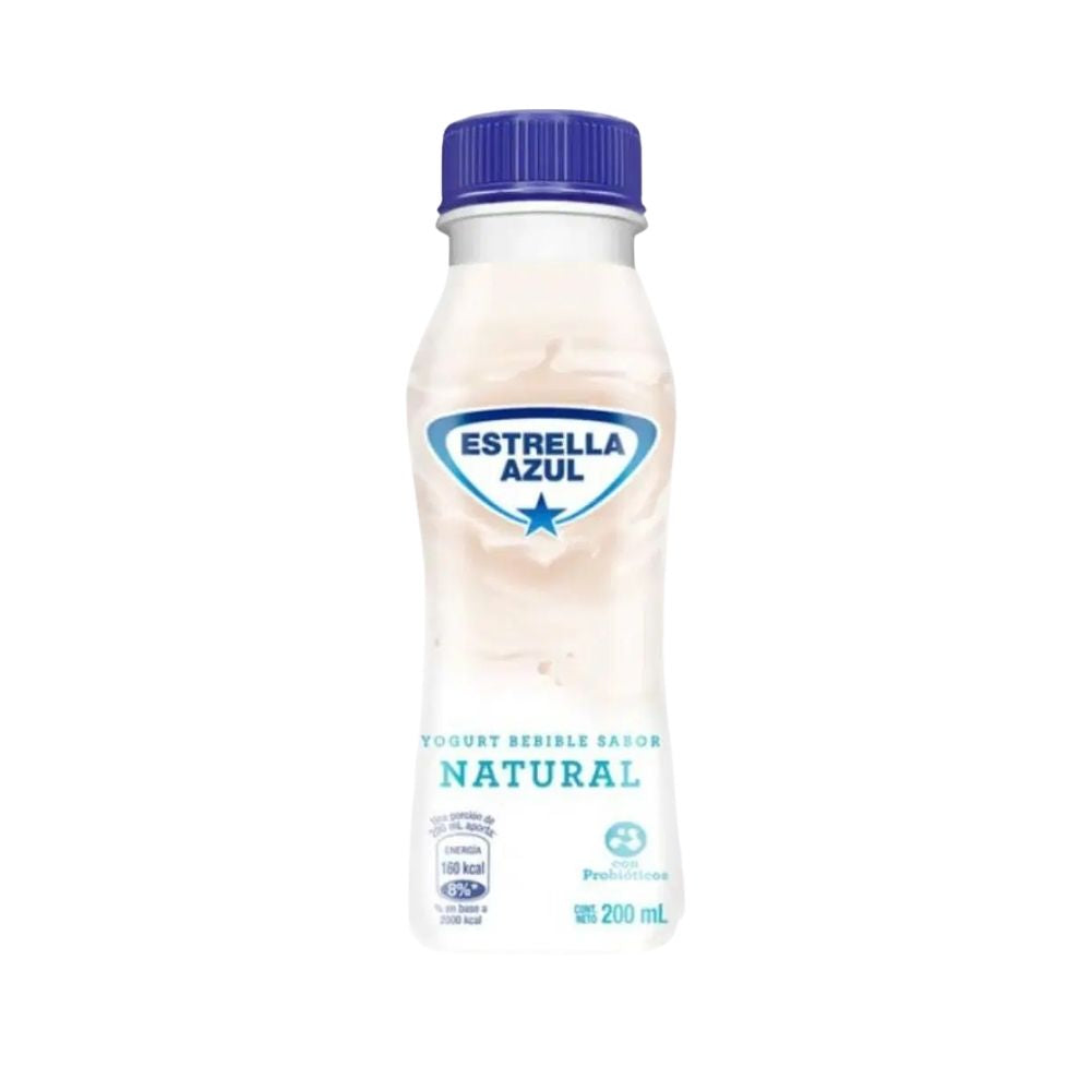 YOGURT BEBIBL NATURAL 200 ML ESTRELLA AZUL