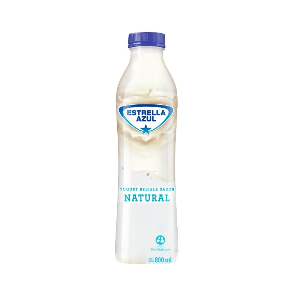 YOGURT NATURAL BEBIBLE 800 ML ESTRELLA AZUL