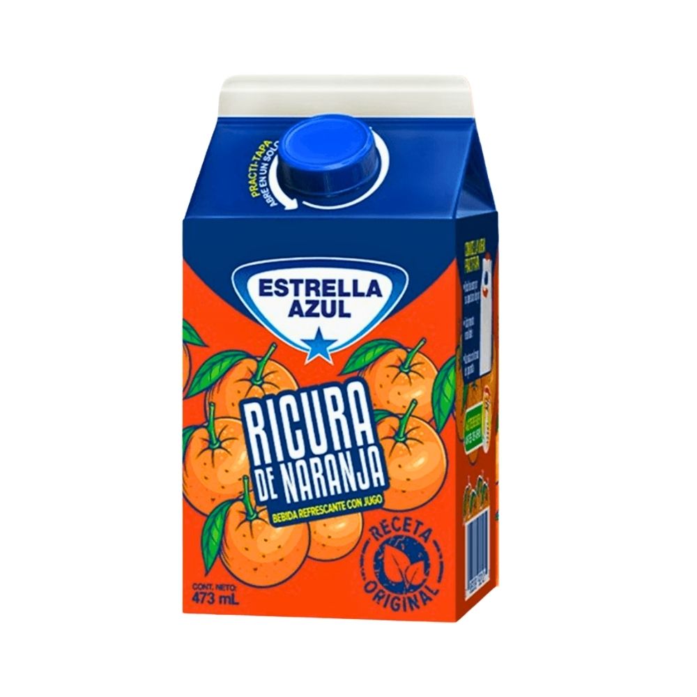 BEBIDA DE NARANJITA PINTA 473ML ESTRELLA AZUL