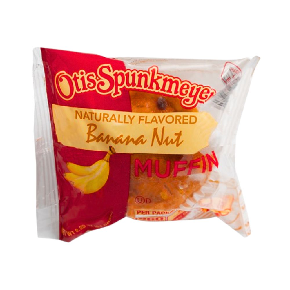 BANANA NUT MUFFINS 2.25oz - OTIS SPUNKMEYER