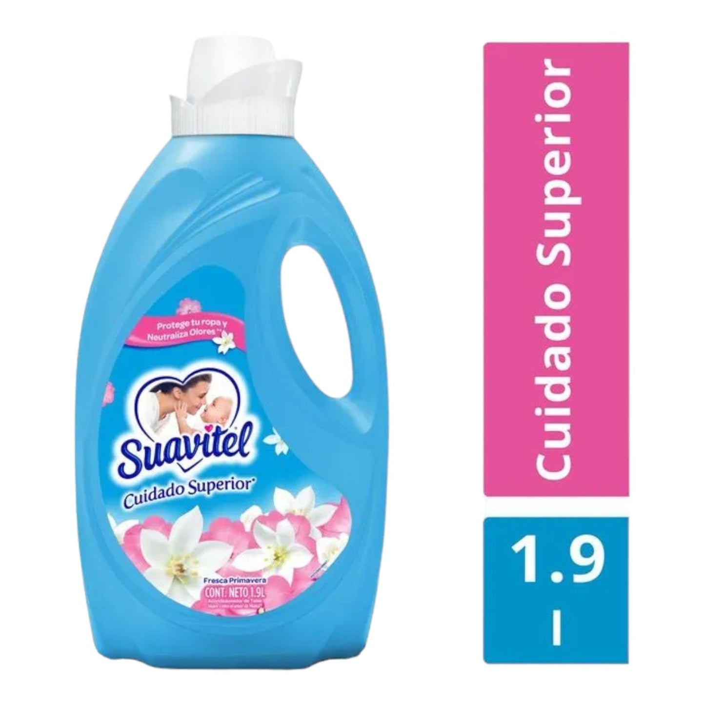 SUAVIZANTE PARA TELA AROMA PRIMAVERAL 1.9 LT SUAVITEL