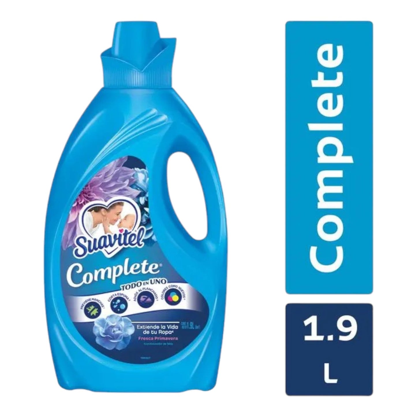 SUAVIZANTE PARA TELA ADIOS AL PLANCHADO FRESCA PRIMAVERA 1.9 LT SUAVITEL