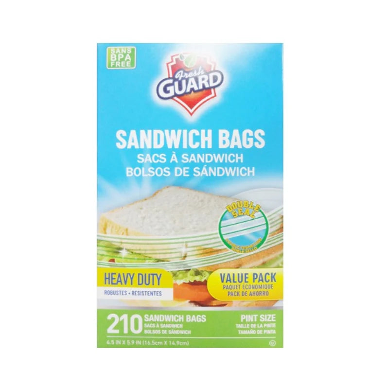 BOLSA RESELLABLE 16.5X14.9 210 PZA FRESH GUARD