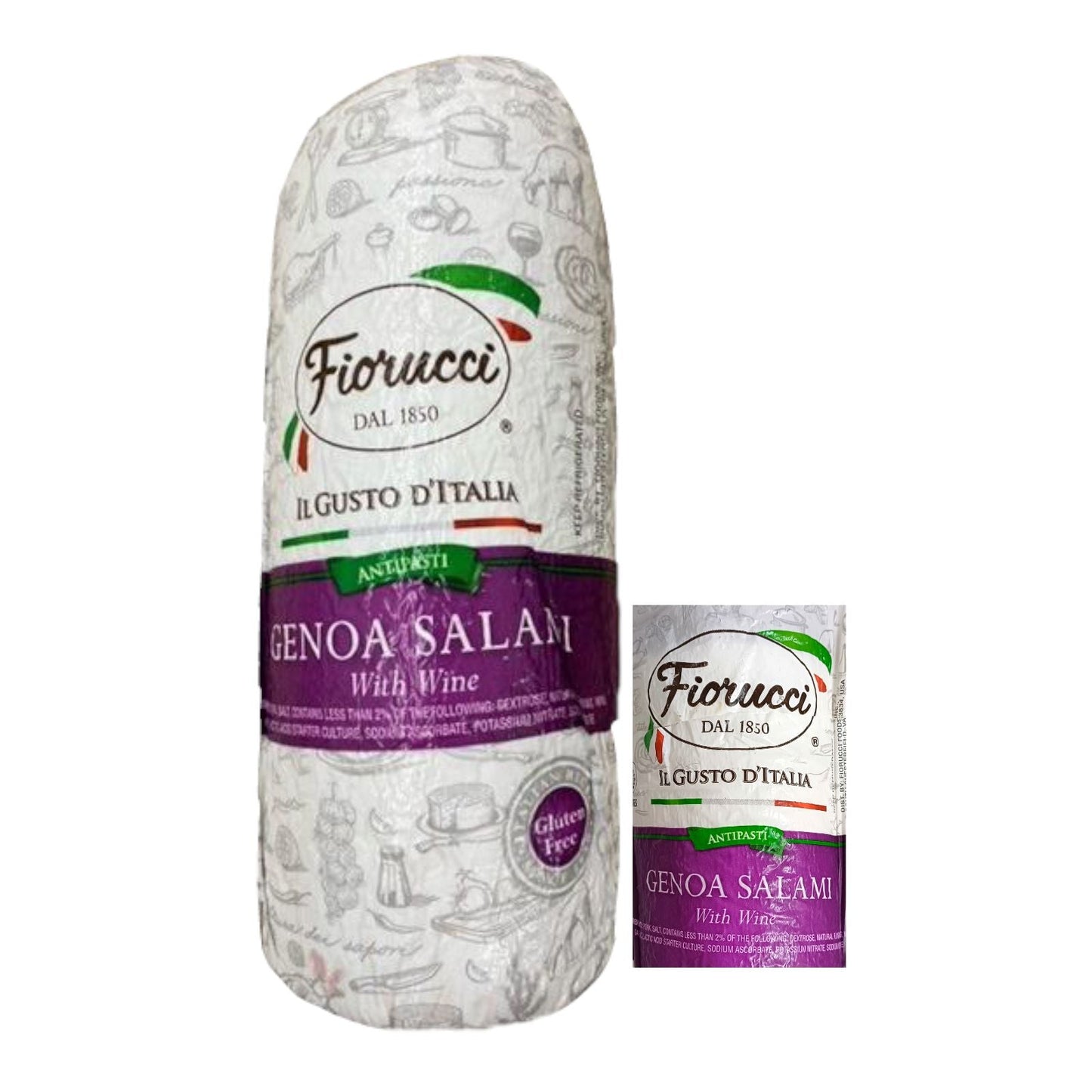 SALAMI GENOA REBANADO POR 0.25 KG CITTERIO