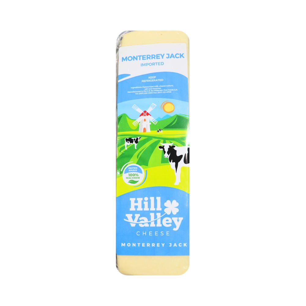 QUESO MONTERREY JACK X 0.226 KG HILL VALLEY