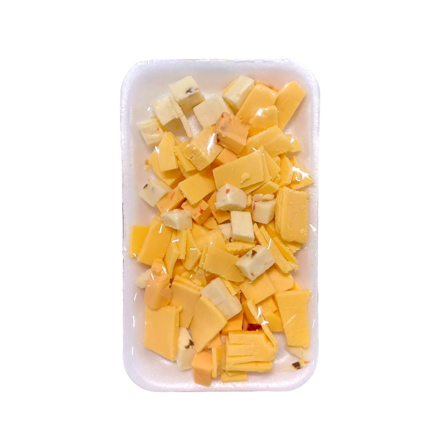 QUESO SURTIDO PICADO EN BANDEJA POR 0.25 KG