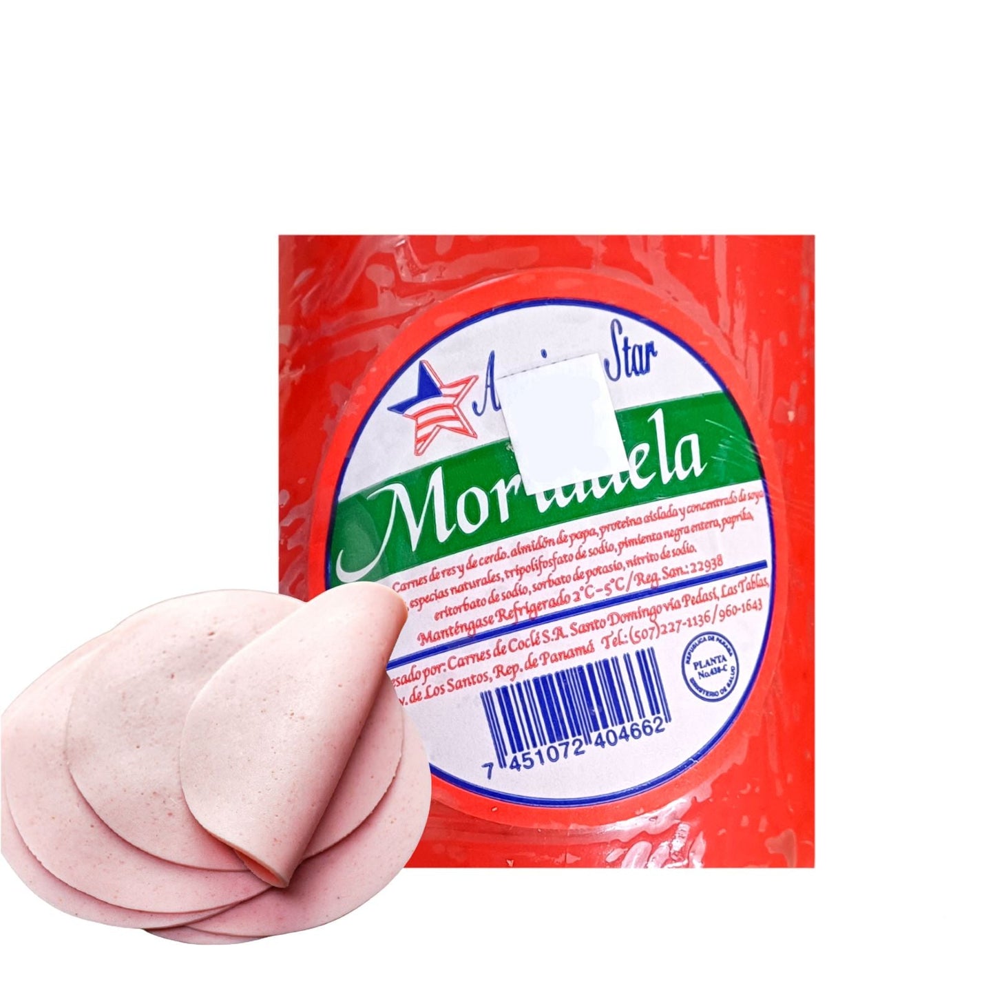 MORTADELA REBANADA POR 0.25 KG