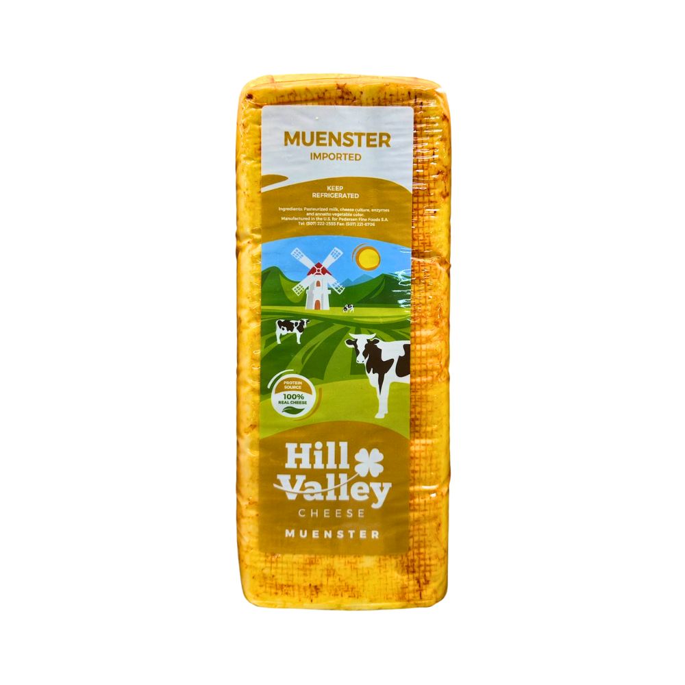 QUESO MUENSTER X 0.226 KG. EMPACADO HILL VALLEY