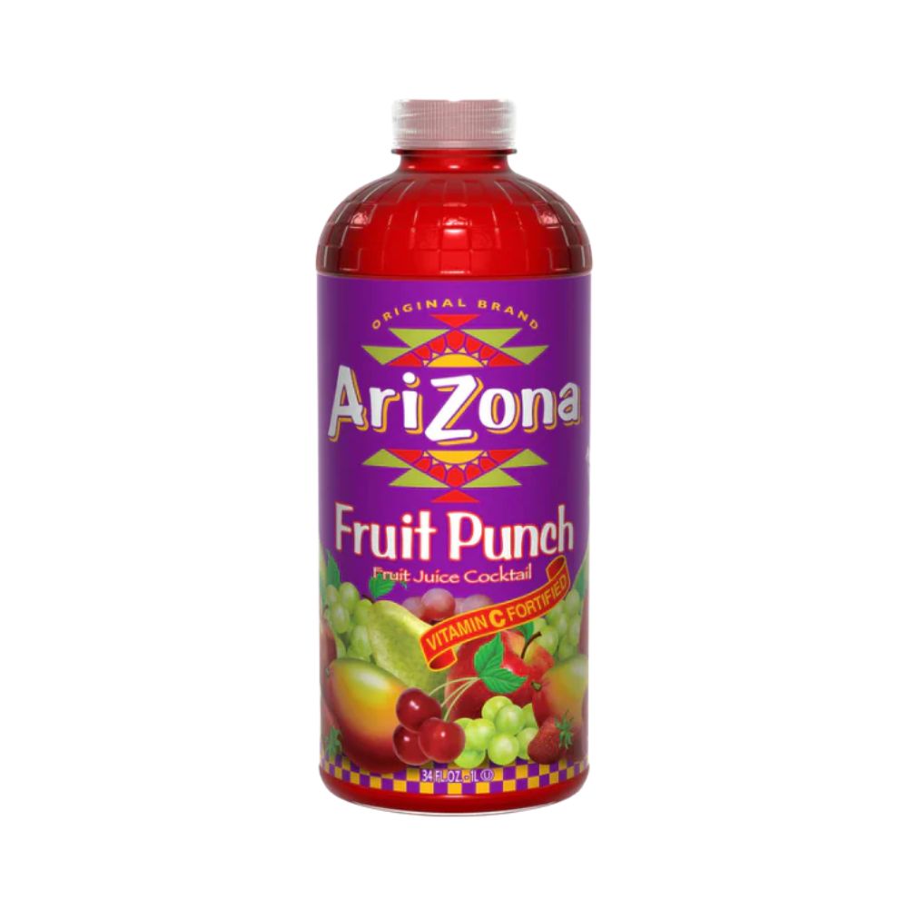 JUICE FRUIT PUNCH 34 OZ ARIZONA